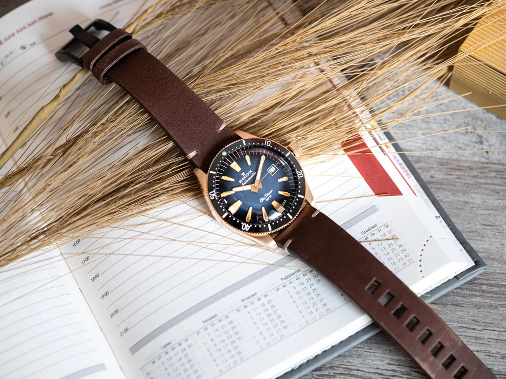 Zegarek męski EDOX 80126 BRN BUIDR Sky Diver