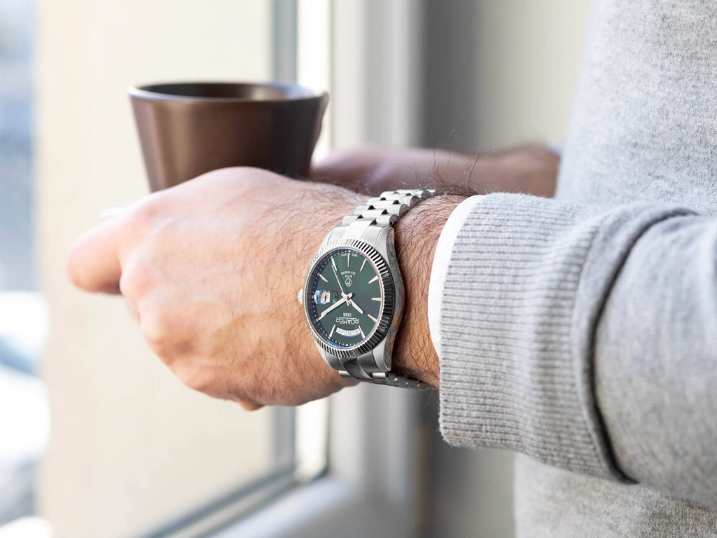 Zegarek męski ROAMER Primeline Daydate 981662 41 75 90