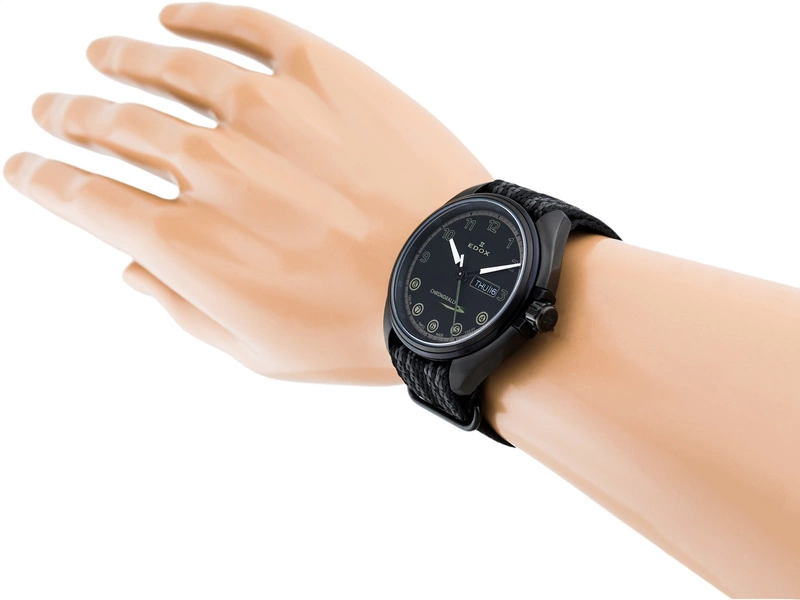 Zegarek męski EDOX Chronorally-s 84301 37NNNAG NNV