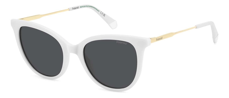 Okulary przeciwsłoneczne damskie Polaroid PLD 4184/S/X VK652M9 Białe