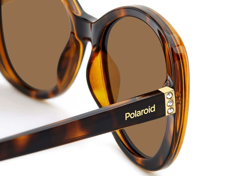 Okulary przeciwsłoneczne damskie Polaroid PLD 4154/S/X 08655SP Brązowe