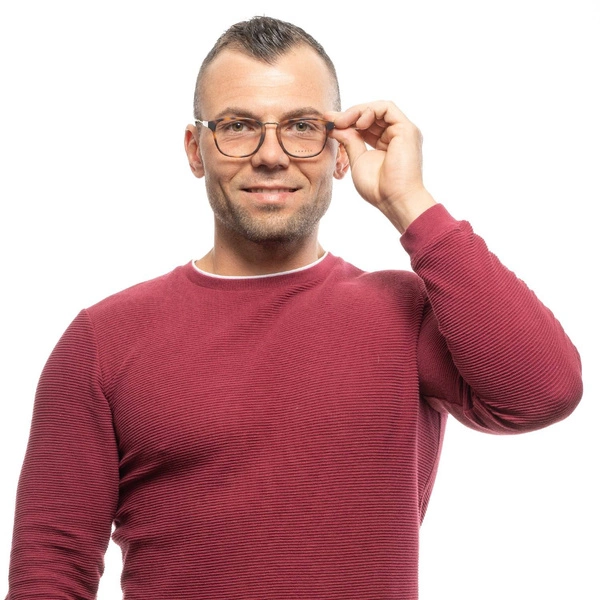 Okulary oprawki Męskie Sandro SD1007 201 51 Brązowe