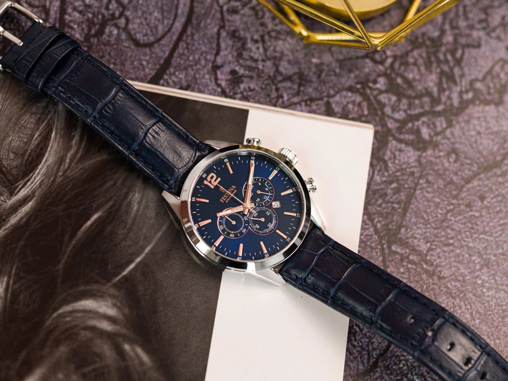 Zegarek męski FESTINA F20542/4 Timeless Chronograph