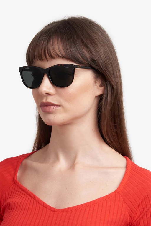 Okulary przeciwsłoneczne damskie Polaroid PLD 4161/S 08655UC Brązowe