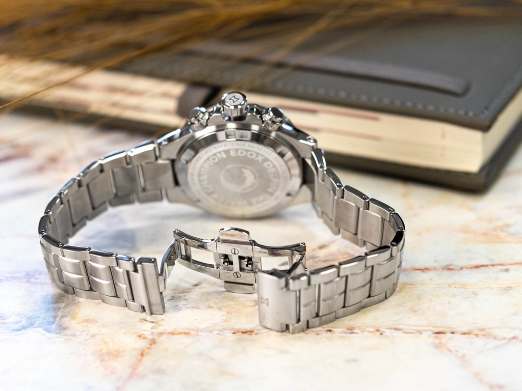 Zegarek męski EDOX 10112 3NM NIN Delfin The Original Chronograph