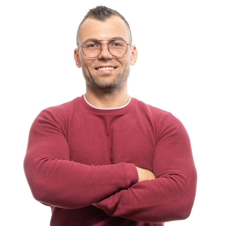 Okulary oprawki Męskie Tods TO5229 014 55 Srebrne