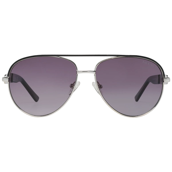 Okulary przeciwsłoneczne damskie Guess GF0287 06B 57 Srebrne