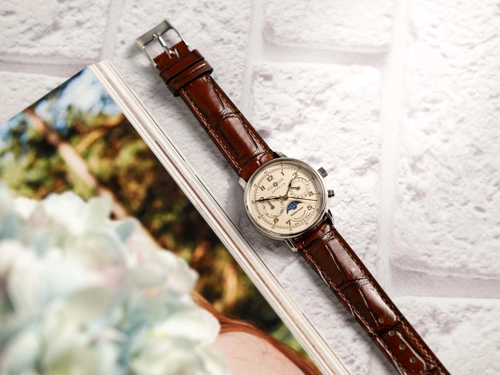 Zegarek damski ZEPPELIN Mediterranee Moonphase 9637-5