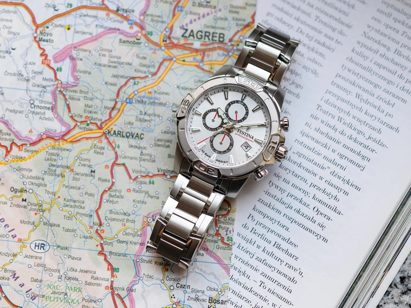 Zegarek męski FESTINA F20704/1 Timeless Chronograph