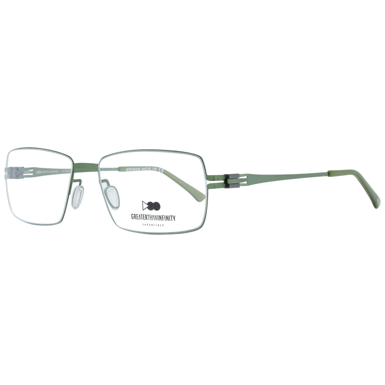 Okulary oprawki Męskie Greater Than Infinity GT016 V04 54 Zielone