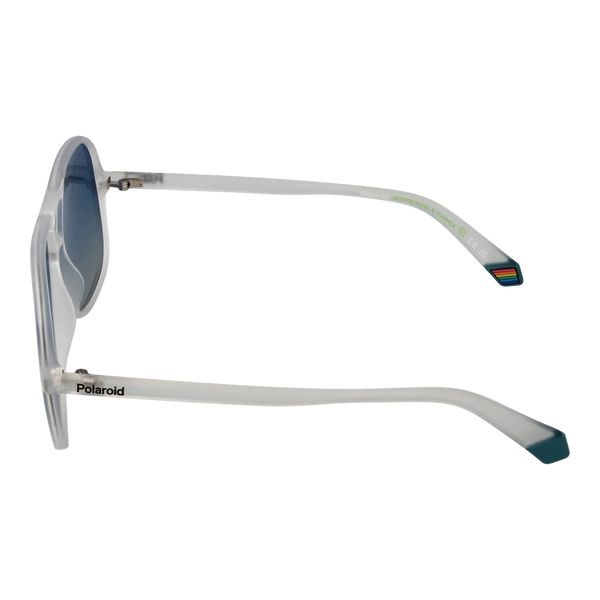Okulary przeciwsłoneczne Unisex Polaroid PLD 6217/S 2M4Z7 57 Białe