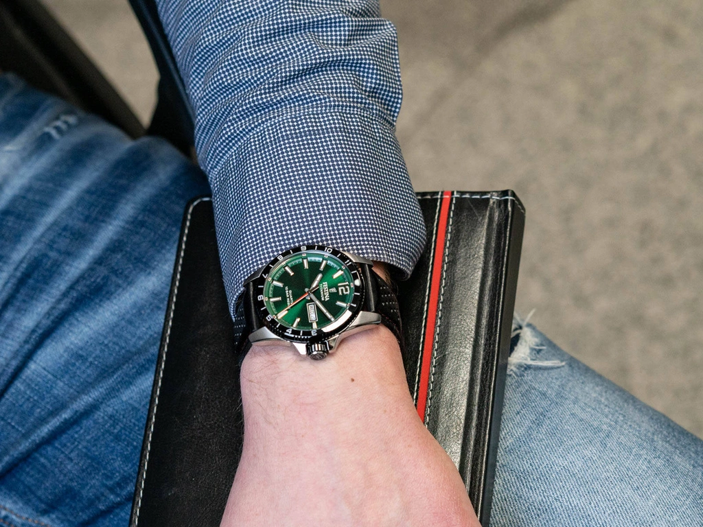 Zegarek męski FESTINA F20699/3 Titanium Date