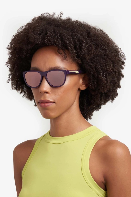 Okulary przeciwsłoneczne Unisex Polaroid PLD 2156/S B3V56JQ Fioletowe