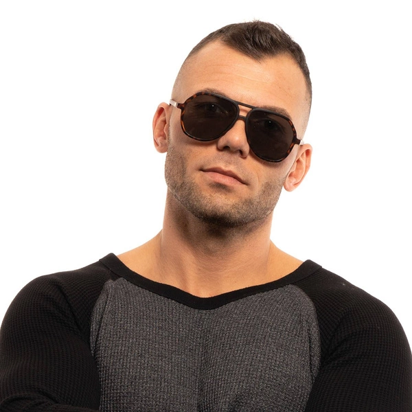 Okulary przeciwsłoneczne męskie Guess GF0217 52N 60 Brązowe