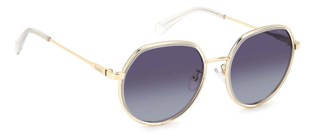 Okulary przeciwsłoneczne Unisex Polaroid PLD 4160/G/S/X J5G55WJ Złote