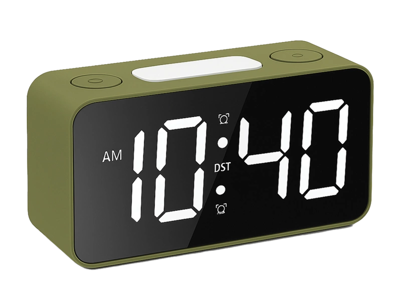 Budzik JVD SB2020.1 ALARM PODŚWIETLENIE