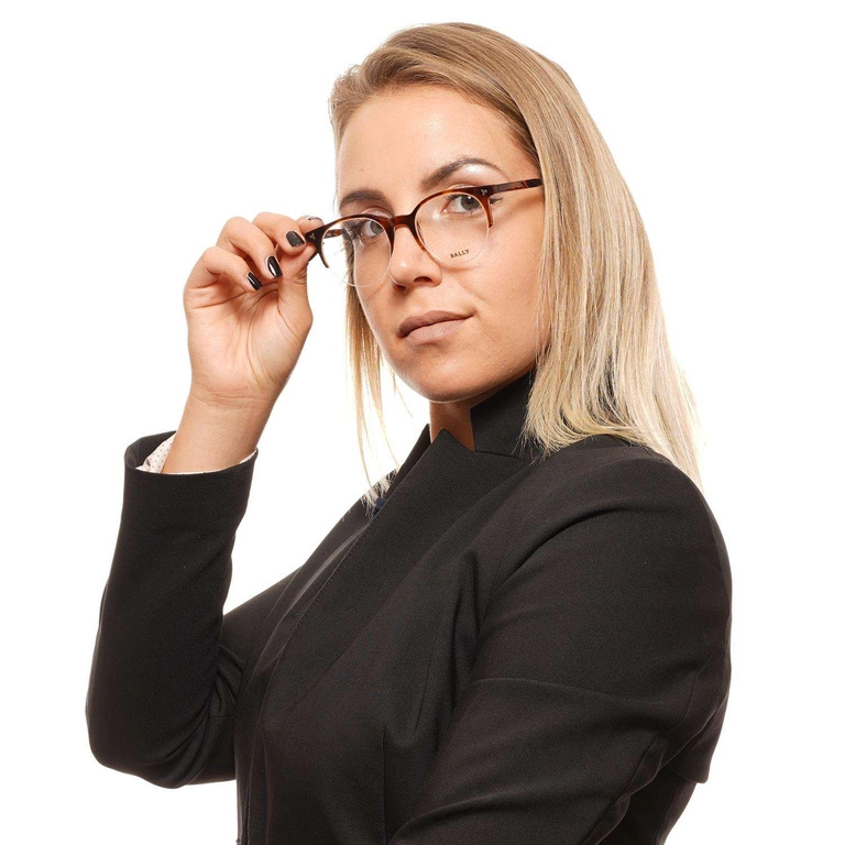 Okulary oprawki Bally BY5018 052 47 Brązowe