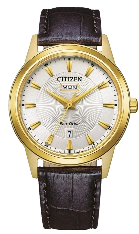 Zegarek męski Citizen AW0102-13A Eco-Drive Leather