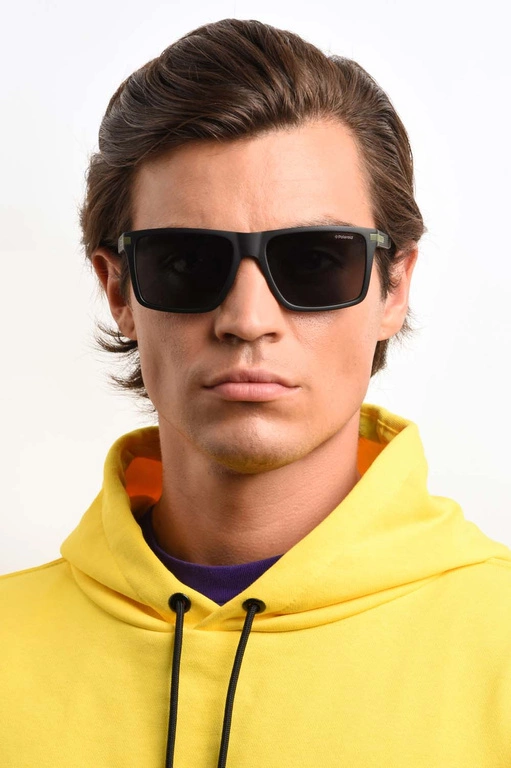 Okulary przeciwsłoneczne męskie Polaroid PLD 2098/S 7ZJ56M9 Czarne