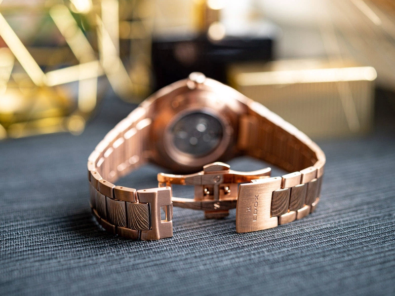 Zegarek męski EDOX 80114 37R BUIR Les Vauberts