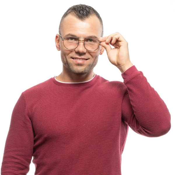 Okulary oprawki Męskie Tods TO5229 012 55 Srebrne