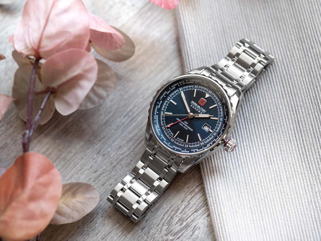 Zegarek męski Swiss Military Hanowa SMWGH0003204 Afterburn GMT