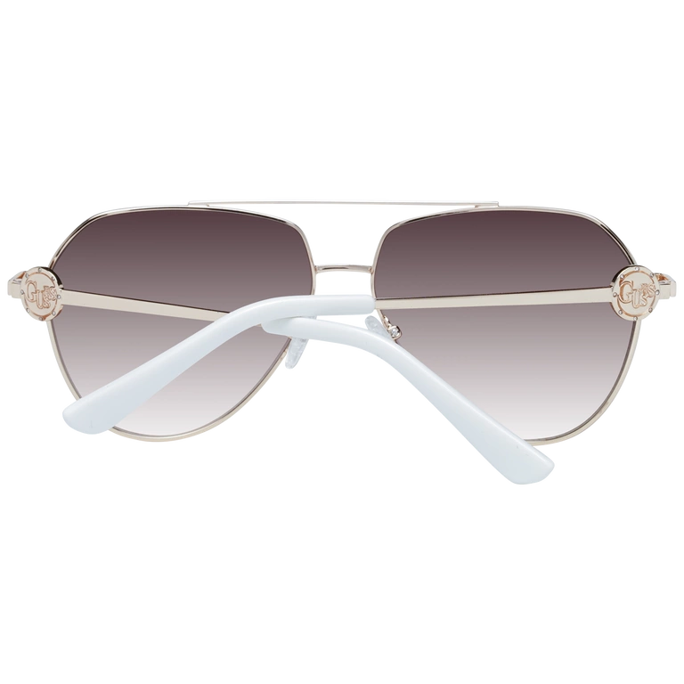 Okulary przeciwsłoneczne damskie Guess GF6140 32F 62 Złote