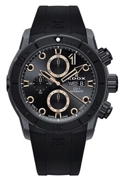 Zegarek męski EDOX 01125 CCN NR CO-1 Carbon Chrono Automatic