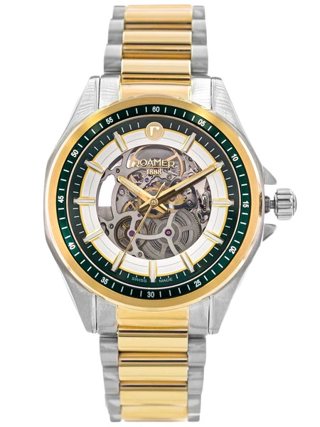 Zegarek męski ROAMER Rockshell Mark III Skeleton 220984 48 75 20