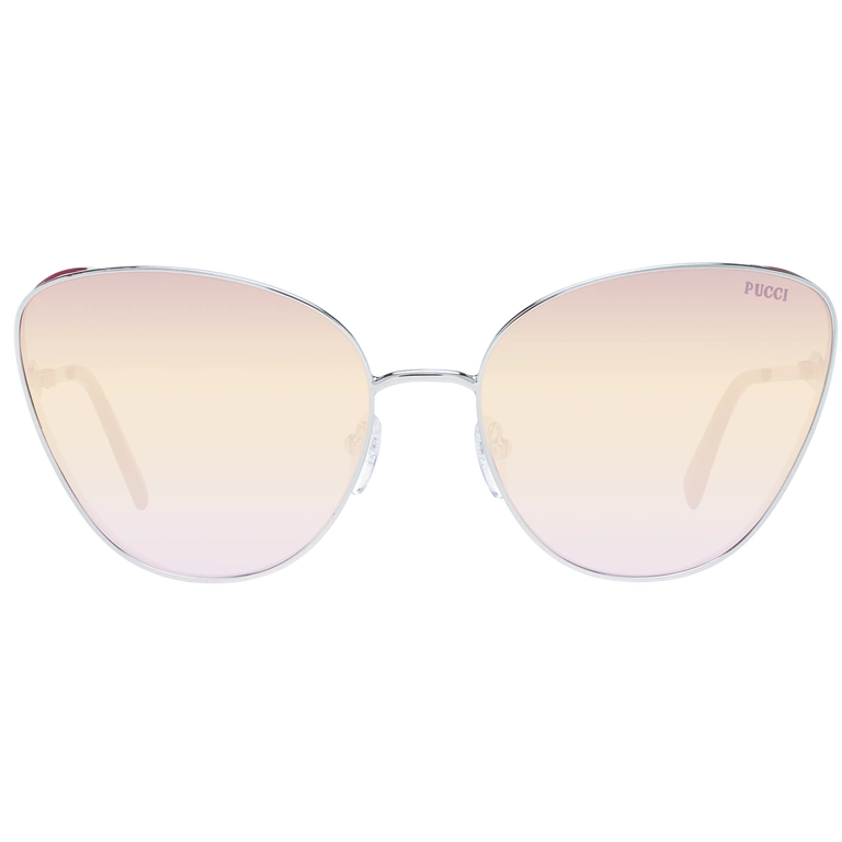 Okulary przeciwsłoneczne Damskie Emilio Pucci EP0186 16T 61 Srebrne