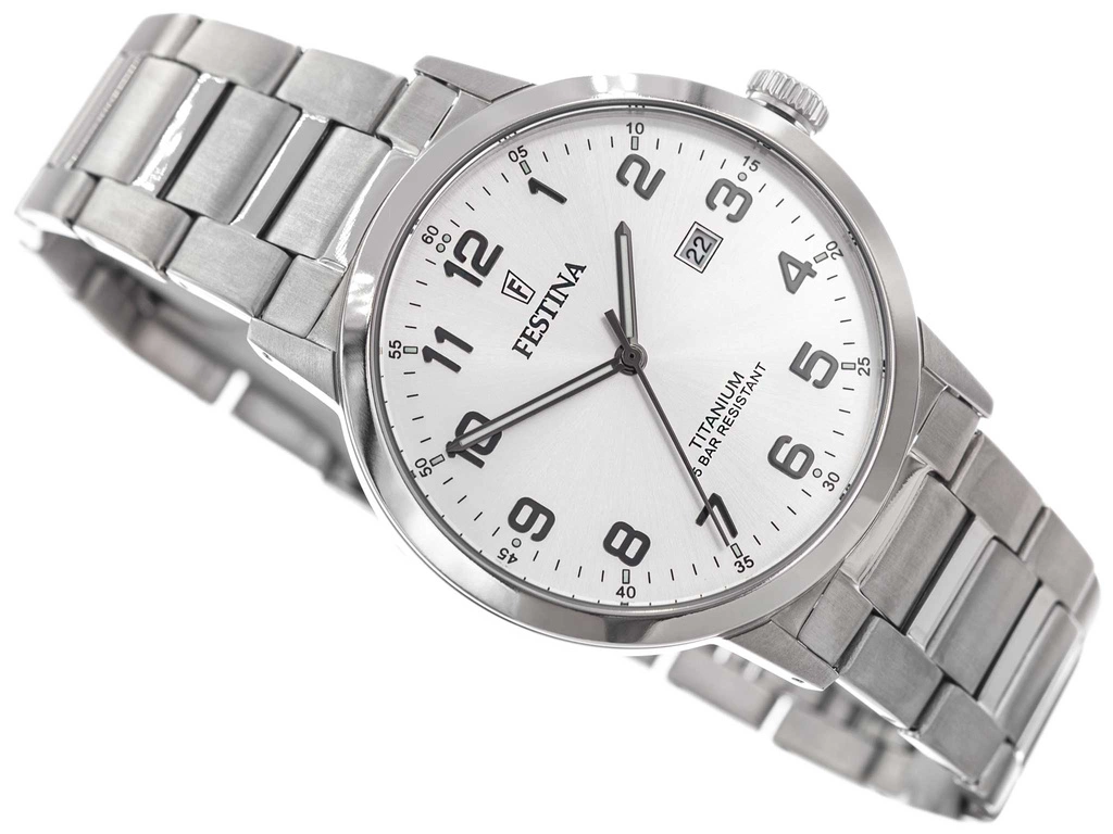 Zegarek męski FESTINA F20435/1 Titanium Date