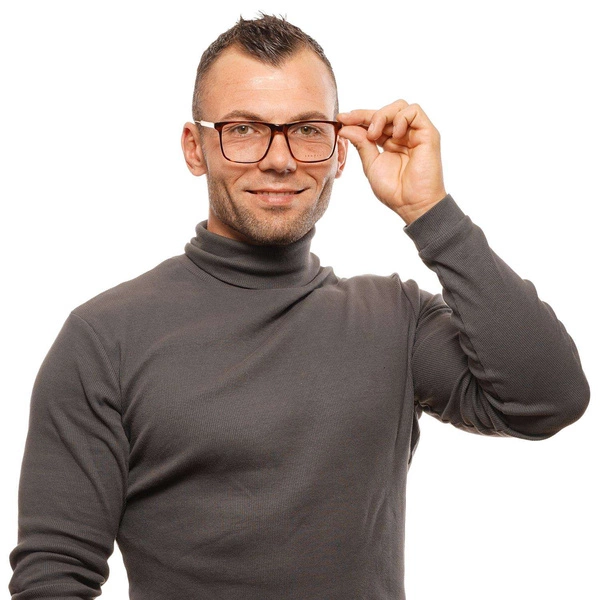 Okulary oprawki Męskie Sandro SD1022 221 54 Brązowe