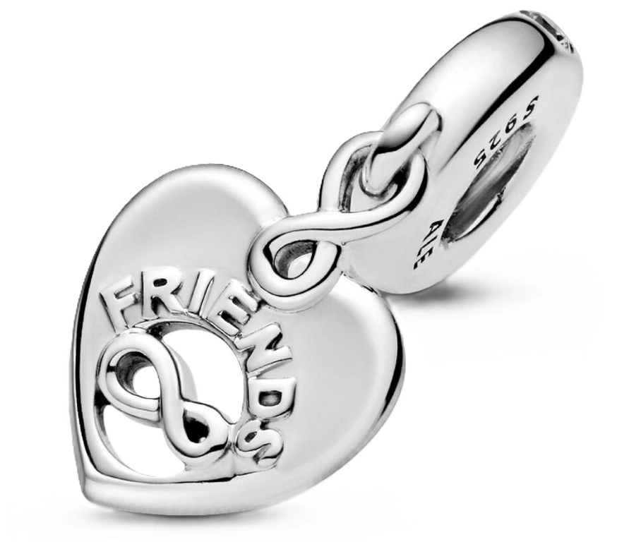 Charms Pandora 799294C01 Zawieszka Serce przyjaźni