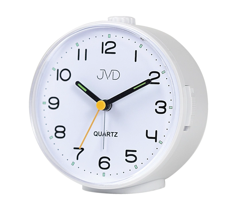 Budzik JVD SRP1050.2 CICHY MECHANIZM PODŚWIETLENIE NEOBRITE