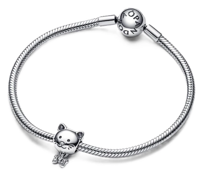 Charms Pandora Kotek z kokardką 792255C01