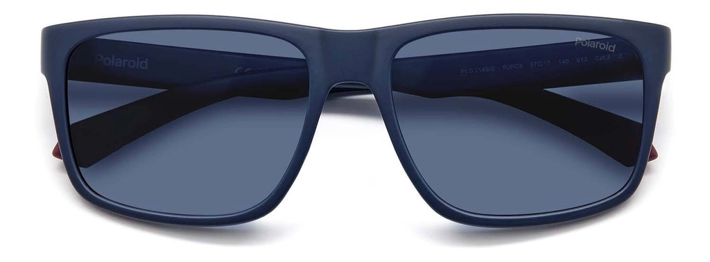 Okulary przeciwsłoneczne męskie Polaroid PLD 2149/S PJP57C3 Niebieskie