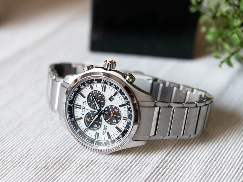 Zegarek męski Citizen AT2530-85A Super Titanium Sporty Chronograph 