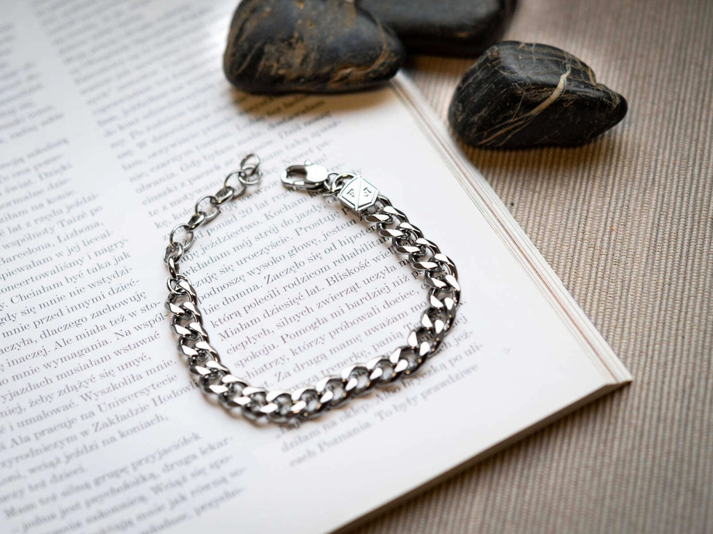 Bransoleta męska Fossil JF04615040