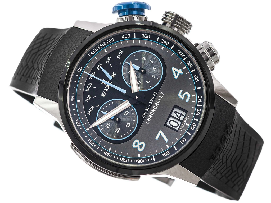 Zegarek męski EDOX 38003 TINBU GNBU Chronorally