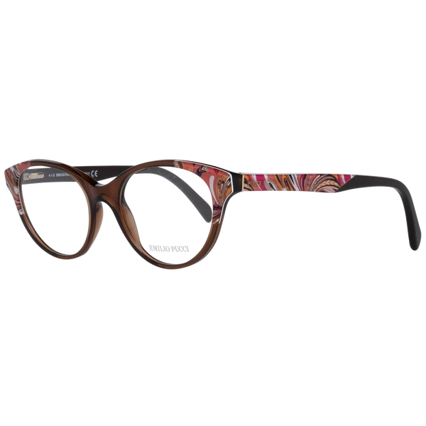 Okulary oprawki Damskie Emilio Pucci EP5023 048 51 Brązowe