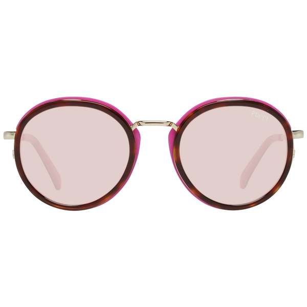 Okulary Przeciwsłoneczne Damskie Emilio Pucci EP0046-O Brązowe