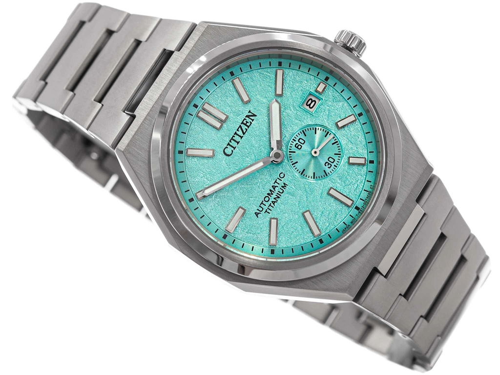 Zegarek męski Citizen NJ0180-80M Zenshin Mechanical Super Titanium