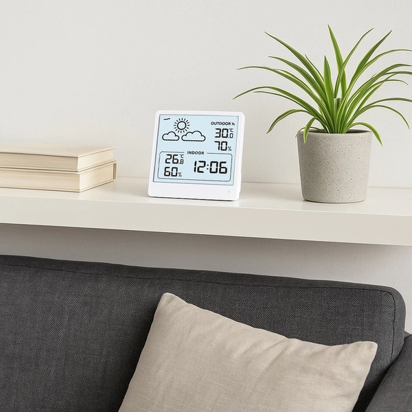 Stacja pogody JVD SB3347.1 POGODA TERMOMETR HIGROMETR