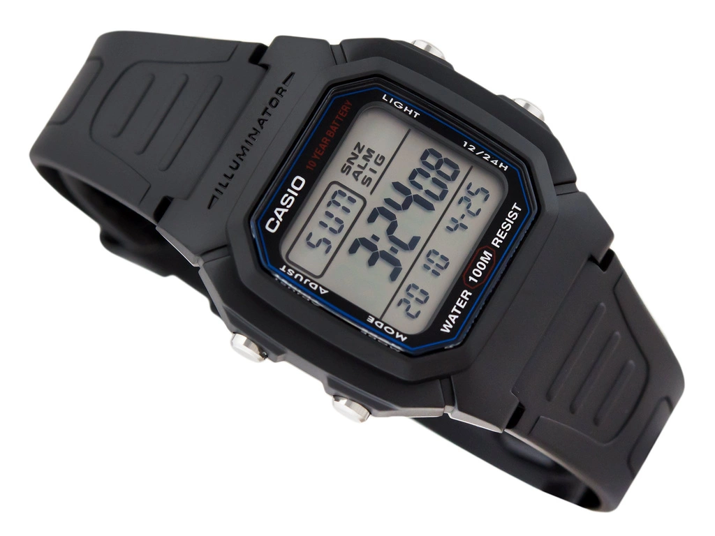 Zegarek męski CASIO W-800H-1AVES