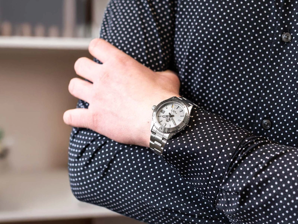 Zegarek męski ORIENT RA-AC0Q03S30B Mako 40 Sports Diver Automatic