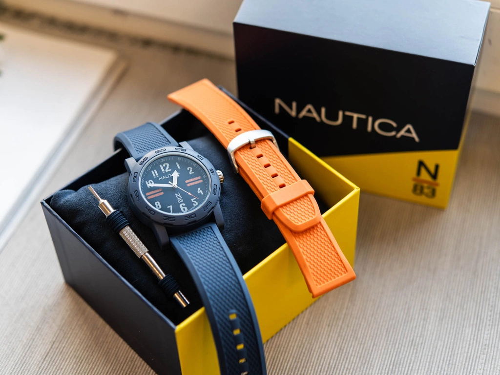 Zegarek męski NAUTICA N83 Ayia Triada Box Set NAPATS306