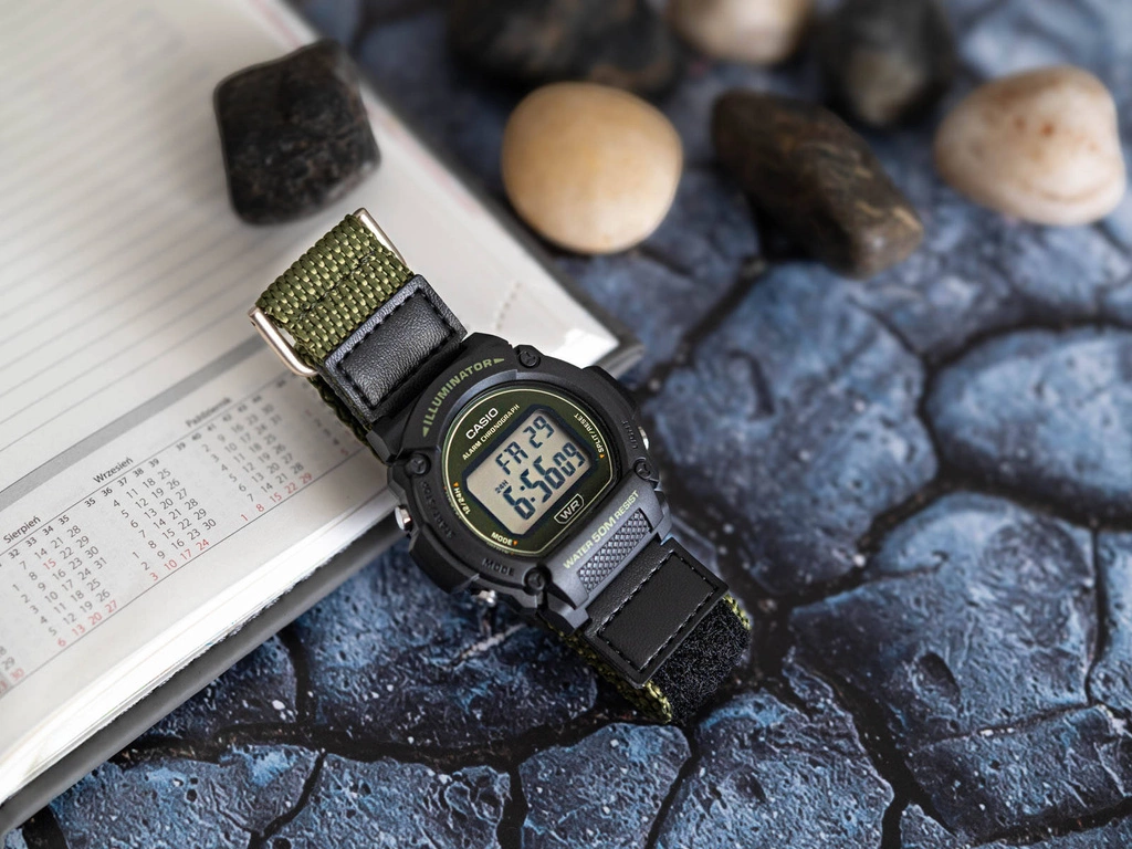 Zegarek męski CASIO W-219HB-3AVEF