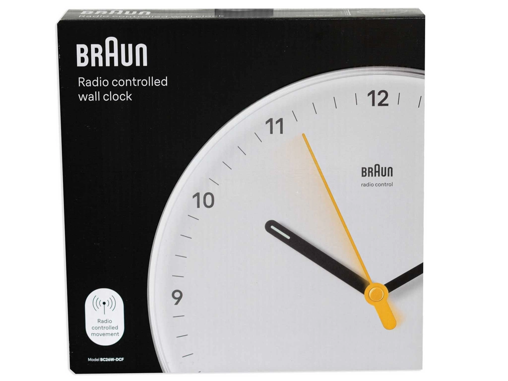Zegar Braun BC26W-DCF