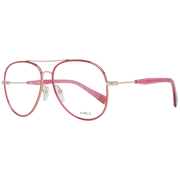 Okulary oprawki damskie Furla VFU278 08FC 56 Różowe