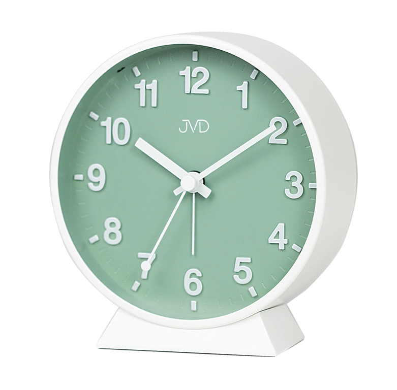 Budzik JVD SRP1006.2 CICHY MECHANIZM PODŚWIETLENIE